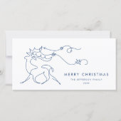 ミニマルエレガントリストストナカイ挨拶 シーズンカード (正面)