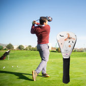 ミニマルエレガントリストスヌーピー：ハッピーハローウィンピンク ゴルフヘッドカバー