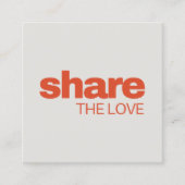 ミニマルエレガントリストパステルはっきりした美しいサロン 紹介カード (正面)