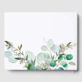 ミニマルエレガントリストフォトゲストブック ゲストブック (裏面)