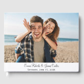 ミニマルエレガントリストフォトゲストブック ゲストブック (正面)