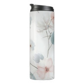 ミニマルエレガントリストフローラ水の色パターン タンブラー (回転右)