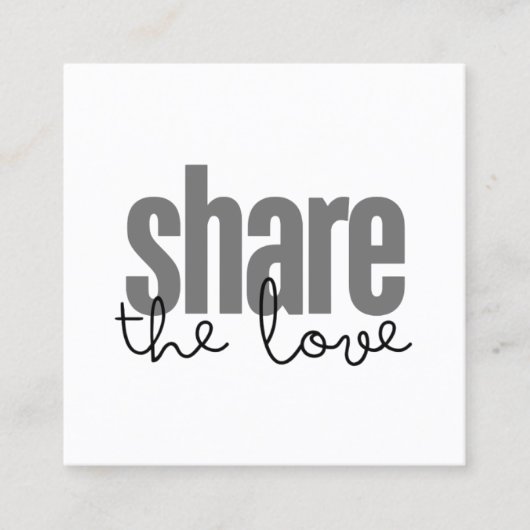 ミニマルエレガントリストブラックグレイホワイトはっきりした美しい 紹介カード (正面)