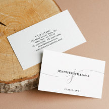 ミニマルエレガントリストブラックグレースクリプトモノグラム