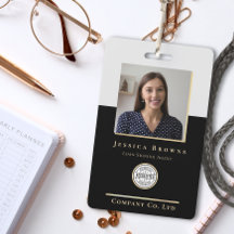 ミニマルエレガントリストブラック金ゴールドフォトロゴQRコード