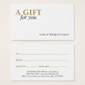 ミニマルエレガントリストホワイトゴールデンイエロー美しい (正面&裏面)