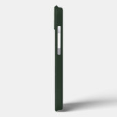 ミニマルエレガントリストモノグラムダークグリーン森林 Case-Mate iPhoneケース (裏面 / 左)