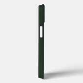 ミニマルエレガントリストモノグラムダークグリーン森林 Case-Mate iPhoneケース (裏面 / 右)