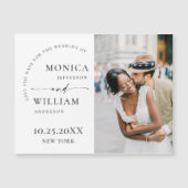 ミニマルエレガントリスト日付磁気カードを保存 (正面)