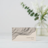 ミニマルエレガントリスト 名刺 (スタンド正面)