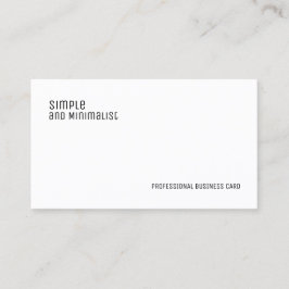 ミニマルエレガントリスト 名刺