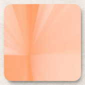 ミニマルエレガントリスト、桃の色のレイ コースター (正面)