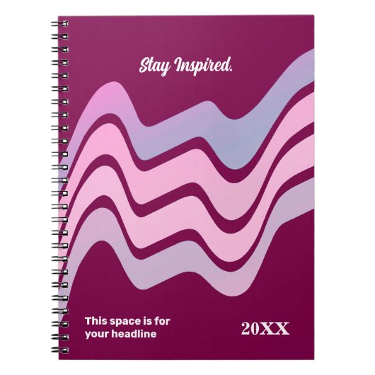 ミニマルエレガントリスト – & Flow ノートブック (正面)