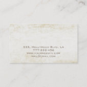 ミニマルエレガントリズム平磨き石 名刺 (裏面)