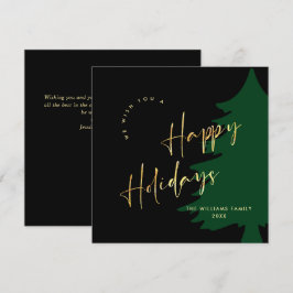 ミニマルエレガント主義のメリークリスマスのあいさモダンせ シーズンカード