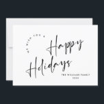 ミニマルエレガント主義ゴールデンクリスマスグリーティング シーズンカード<br><div class="desc">感じ連絡お気に入りもしの新しいアイテムが必要だ私は早く返事をする。</div>