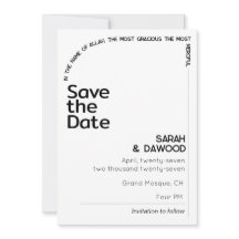 ミニマルエレガント主義ムスリムホワイトブラック結婚ズ