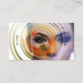 ミニマルエレガント写真家 名刺 (正面)