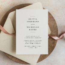 ミニマルエレガント白結婚の