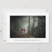 ミニマルエンゲージメントフォト セーブザデート (正面)