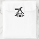 ミニマルオランダ風車 スクエアシール (バッグ)