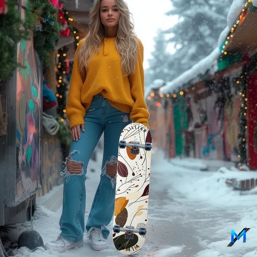 ミニマルオーガニックス離れスケートボードデザイン スケートボード