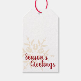 ミニマルオーナメント ギフトタグ