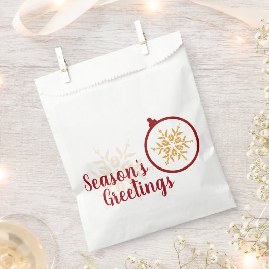 ミニマルオーナメント フェイバーバッグ (クリップ留めされた状態)