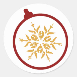 ミニマルオーナメント ラウンドシール