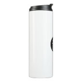 ミニマルカスタムスのビジネスロゴのプロモーション タンブラー (回転左)