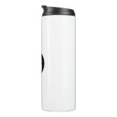 ミニマルカスタムスのビジネスロゴのプロモーション タンブラー (回転右)