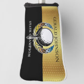 ミニマルカスタムスエレガントゴルフデザイン ゴルフヘッドカバー (回転90)