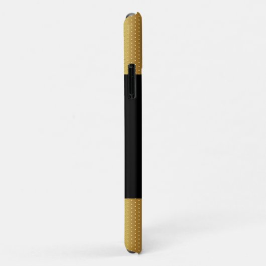 ミニマルカスタムスエレガントゴルフモノグラム Case-Mate iPhoneケース (裏面/右)