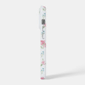 ミニマルカスタムフラワーフォト iPhoneケース (左側面)
