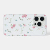 ミニマルカスタムフラワーフォト iPhoneケース (裏面横)