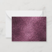 ミニマルカスタムモノグラム名王室の紋エンブレム ノートカード (裏面)