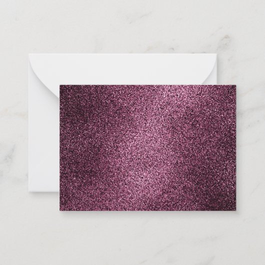 ミニマルカスタムモノグラム名王室の紋エンブレム ノートカード (裏面)