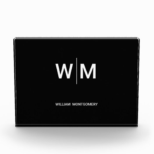 ミニマルカスタムリストとエレガントなフォトブロックの作成 フォトブロック (正面)