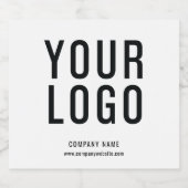 ミニマルカスタムリストのビジネスロゴビールボトルラベル ビールラベル (シングルラベル)