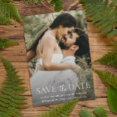 ミニマルカスタムリストのフルネーム1つの写真のウェブサイト セーブザデート