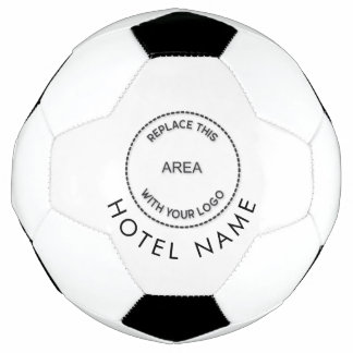 ミニマルカスタムリストのホテル名任意の色 サッカーボール