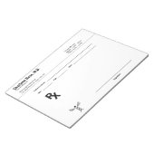 ミニマルカスタムリストの処方箋メモ帳 – グリーンパッド ノートパッド (アングル)