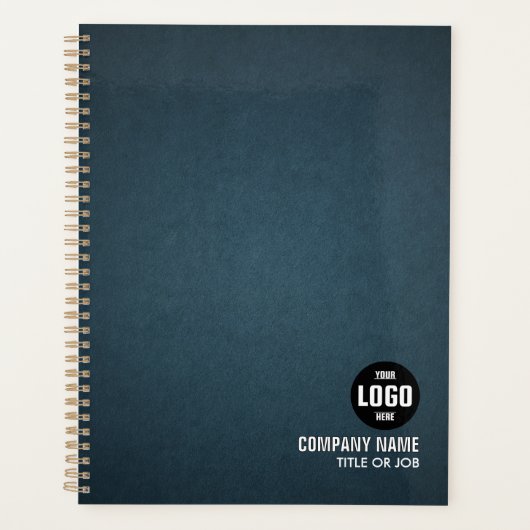 ミニマルカスタムリスト会社ロゴ&役職プランナー プランナー手帳 (正面)