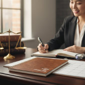 ミニマルカスタムリスト会社ロゴ&役職プランナー プランナー手帳