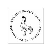 ミニマルカスタムヴィンテージファミリーフレッシュファームエッグ ラバースタンプ (インプリント)