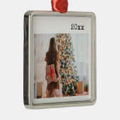 ミニマルカスタム主義の写真（年あり） メタルオーナメント (右)