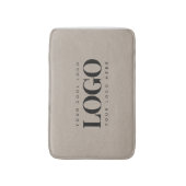 ミニマルカスタム主義ビジネスロゴクラフト自然ルック バスマット (正面縦)