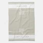 ミニマルカスタム主義 キッチンタオル (縦)