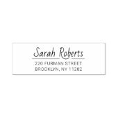 ミニマルカスタム差出人住所03. セルフインキングスタンプ (デザイン)