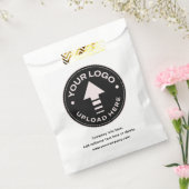 ミニマルカスタム紙袋 フェイバーバッグ (封をした状態)